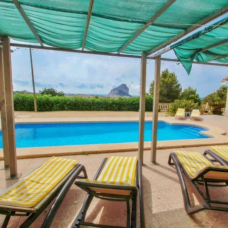 Villa Estrelizia - Pretty With Garden&private Pool In Calpe