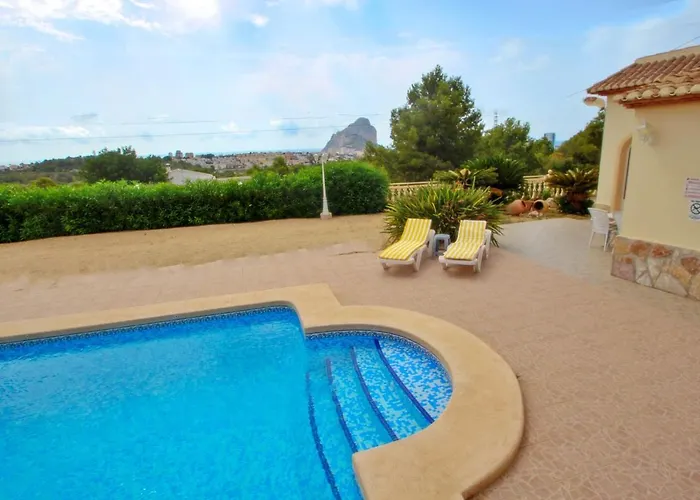 Estrelizia - Pretty With Garden And Private Pool In * Calp